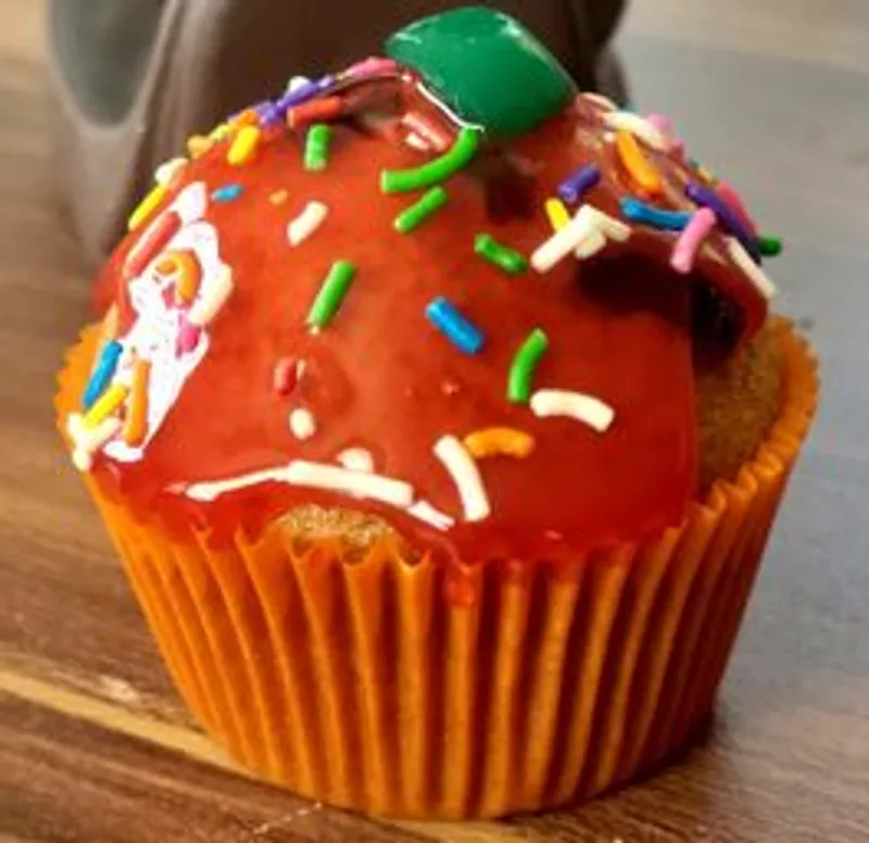 Cupcake (Uno) Gel de Frambuesa 