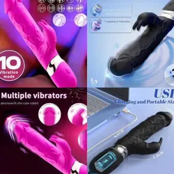 Vibrador de Conejo Realista