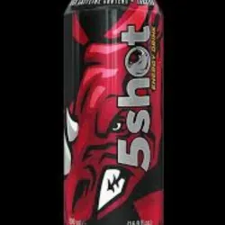 Bebida Energizante de la marca 5 Shot, 250 ml.