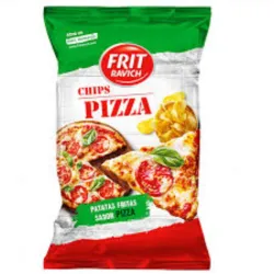 Chips Pizza De La Marca Frit Ravich, 125 Gr.