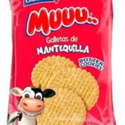 Galletas De Mantequilla De La Marca Muuu.., 12 Paquetes De 4 Unidades, 312 Gramos.