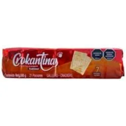Galletas Saladas Tipo Cracker De La Marca Crokantinas 7 Tacos. 577 Gramos.