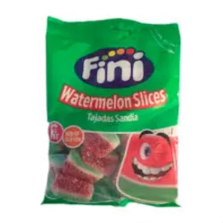 Gomitas De La Marca Fini Watermelon Slices.