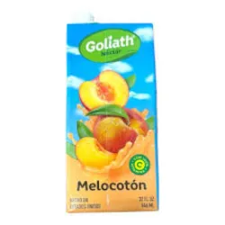 Jugo De Melocotón De La Marca Goliath 1000 Ml.