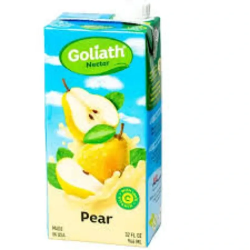Jugo de Pera de la marca Goliath 1000 ml.