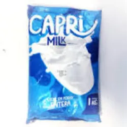 Leche Entera En Polvo De La Marca Capri 1 Kg.