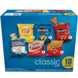 Productos De La Marca Frito Lay Classic, Bolsas De 28.3 Gramos.