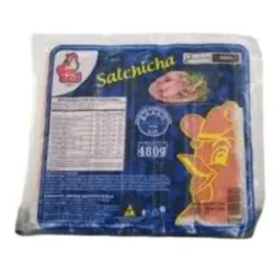 Salchichas de pollo de la marca GuiBon, 12 unidades, 480 gramos.