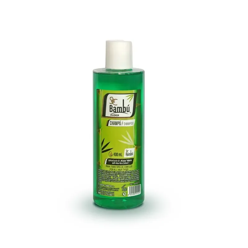Champu Bambu con extracto Aloe Vera