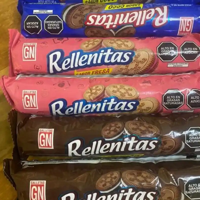 Rellenitas Tubos