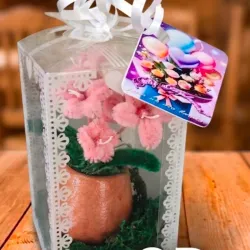 Caja Regalo Floral Artesanal