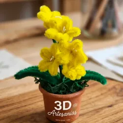 Mini Maceta Floral Artesanal