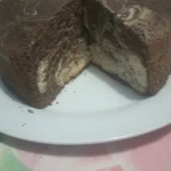 Panetela marmoleada.