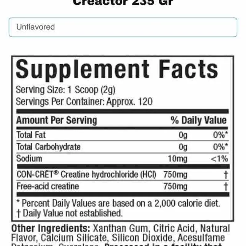 CREATINA CELL-TECH CREACTOR