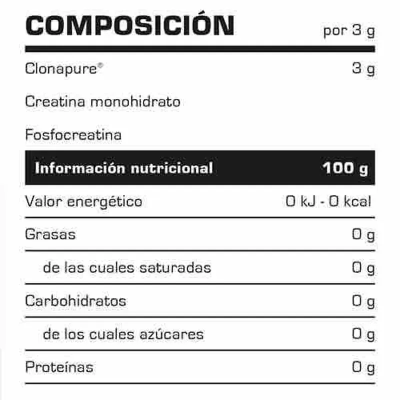 CREATINA CLONAPURE®