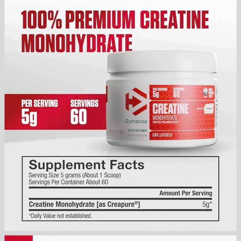 CREATINA DYMATIZE CREAPURE® MONOHIDRATADA