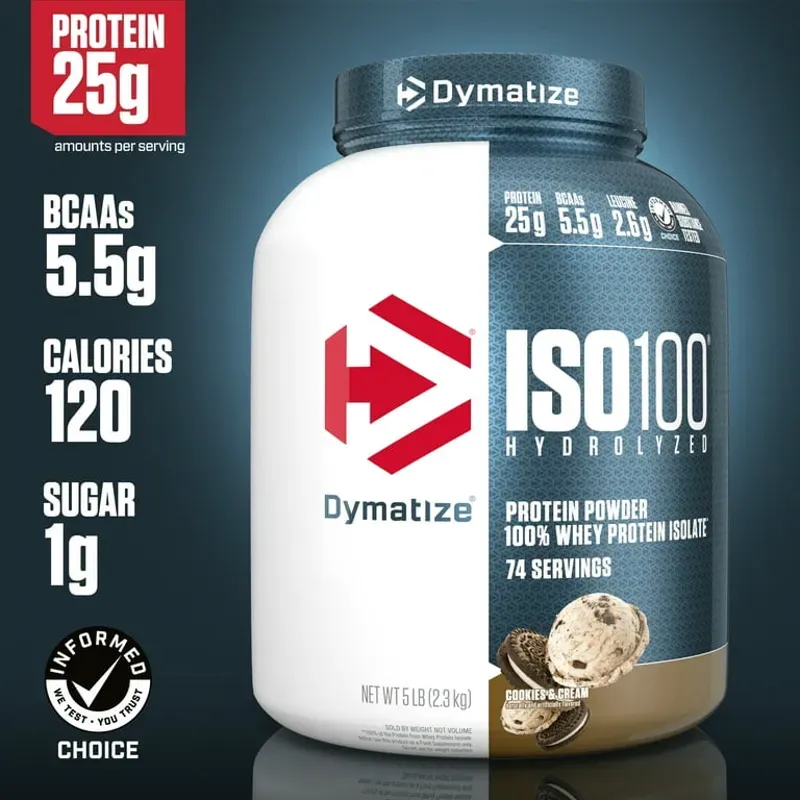 Dymatize Proteína hidrolizada ISO100 5 Lb