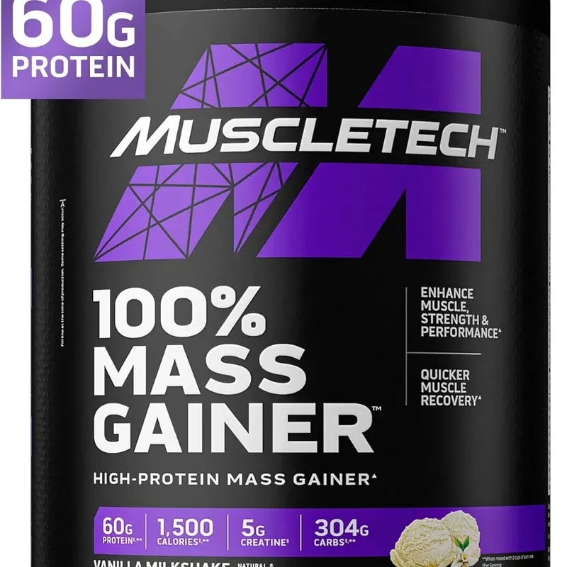 Ganador de masa muscular Alto contenido proteico