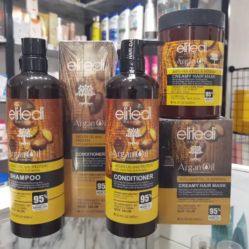 Juego capilar Aceite de Argán