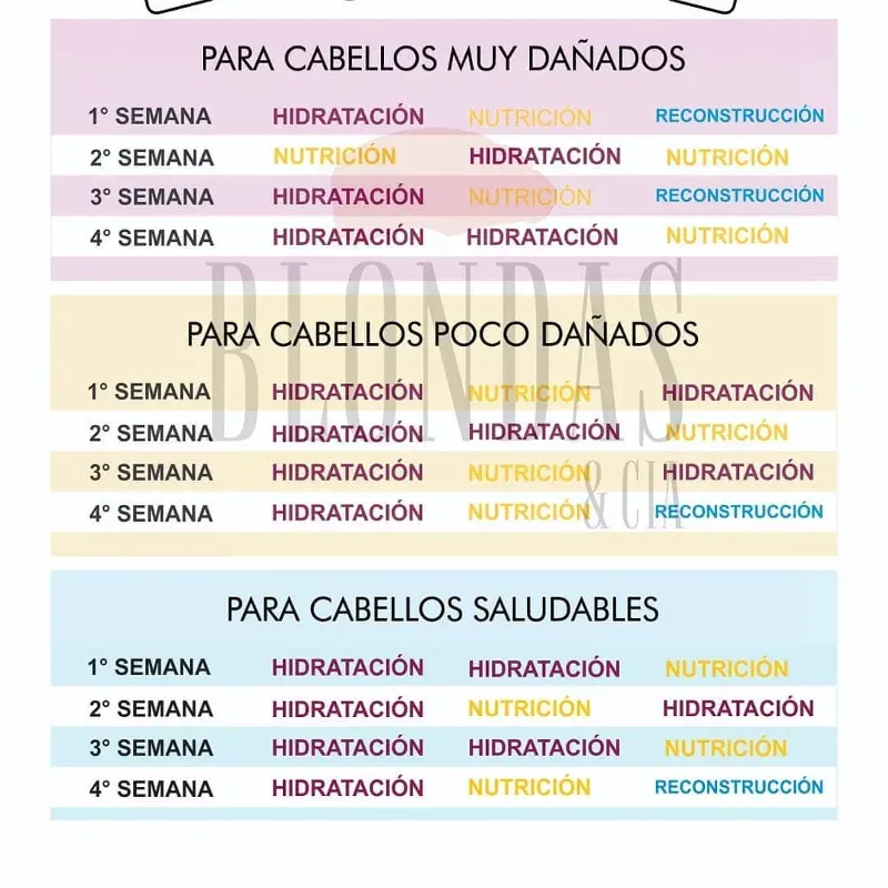 Kit Cronograma Capilar