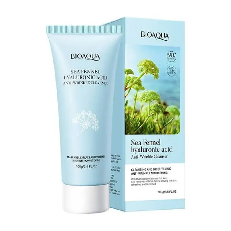 Limpiador facial Ácido Hialurónico e Hinojo Marino
