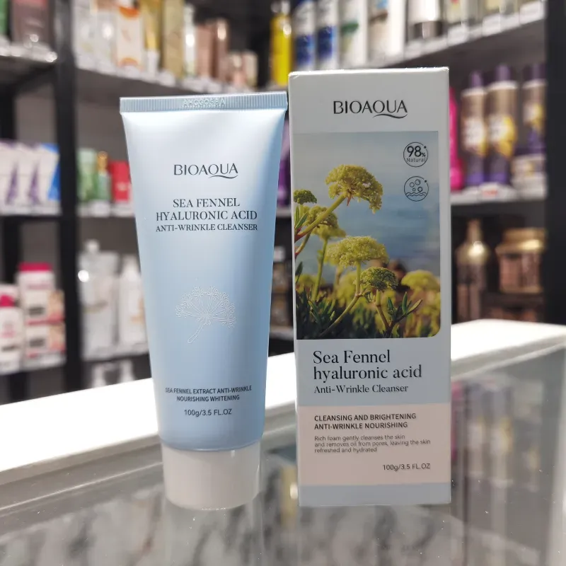 Limpiador facial Ácido Hialurónico e Hinojo Marino