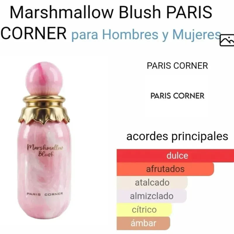 Marshmallow Blush Paris Corner