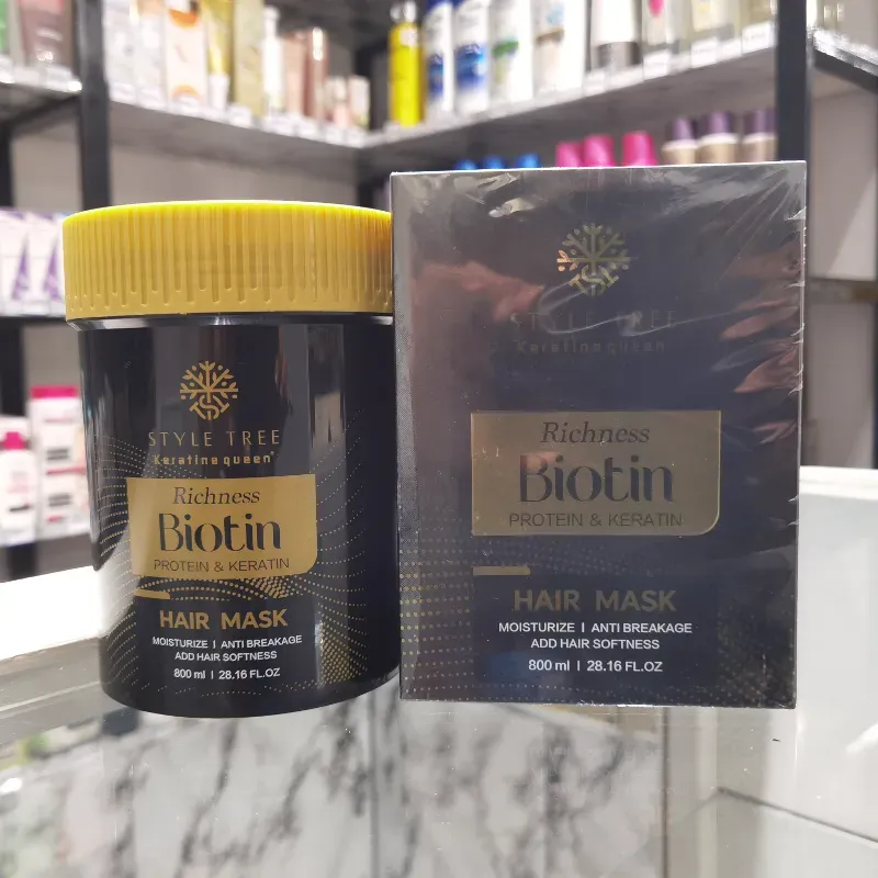 Mascarilla capilar Biotin