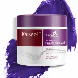 Mascarilla Karseell Púrpura para cabellos rubios