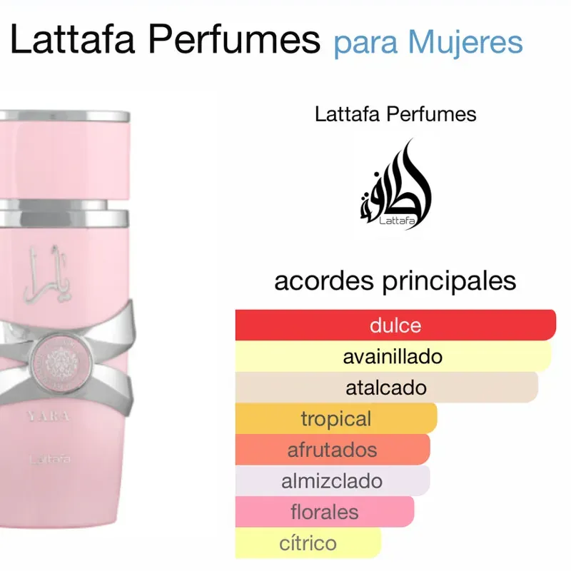 Perfume Yara Rosa Lattafa 100 ml