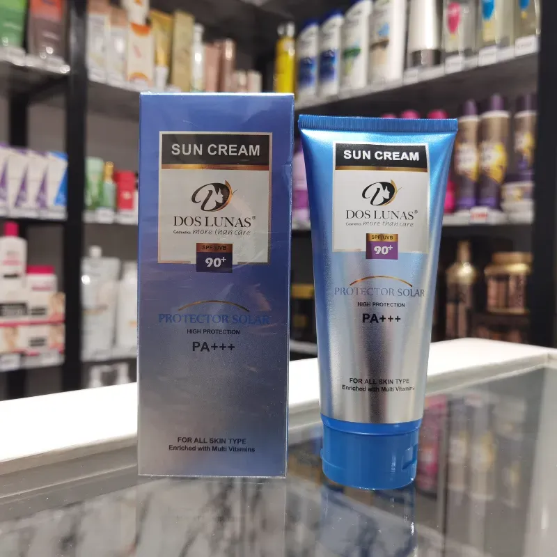 Protector solar facial y corporal