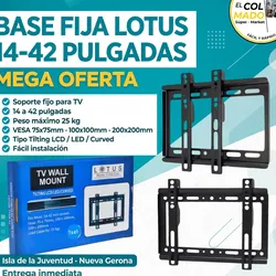 BASE FIJA LOTUS 12-42 PULGADAS