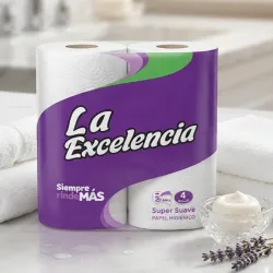 Paquete de Papel Sanitario (4 rollos)
