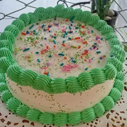 Minicake relleno de dulce de leche