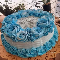 Cake azul