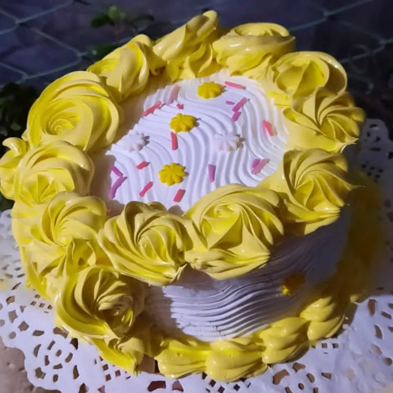 Minicake Rosas Amarillas