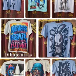 PULOVER PARA HOMBRES DIBUJO ATRÁS 