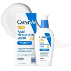 Loción hidratante facial AM CeraVE