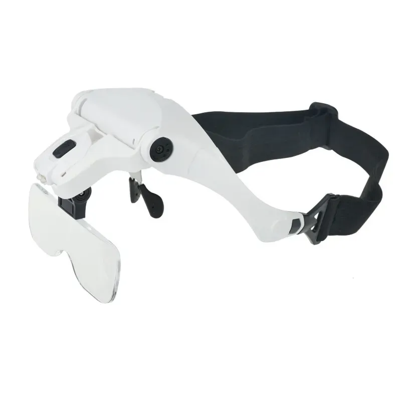 Lupa LED Anteojos con 5 lentes inter