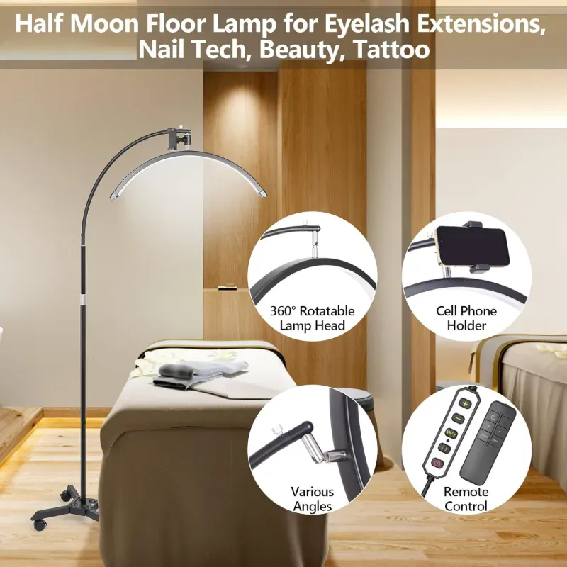 Luz LED de media luna