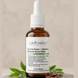Skin Nutrition Botanicals  - Tea Tree Power + Caffeine + B5 Revive Serum Mask