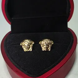 Aretes Versace 3D
