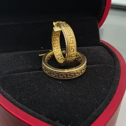 Argollas Versace