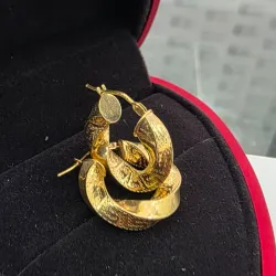 Argollas Versace