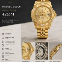 Reloj Invicta de Hombre 42mm