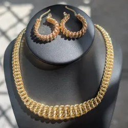 Set de Gargantilla y argollas