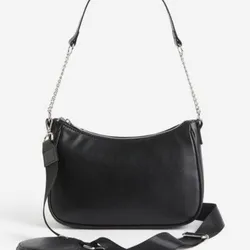 Cartera de cadenita y tirante largo 