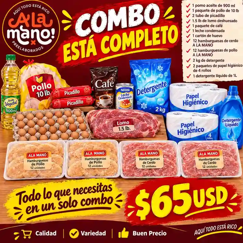 Combo ESTÁ COMPLETO