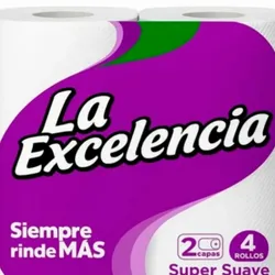 Papel higiénico 4 rollos
