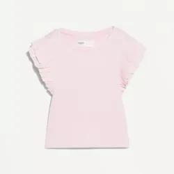 Blusa rosada de vuelos